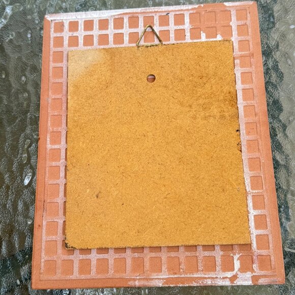 Hand-Painted Decorative Tile Birdcage Birds Wall Art Garden Folk Art Decor - Picture 3 of 3